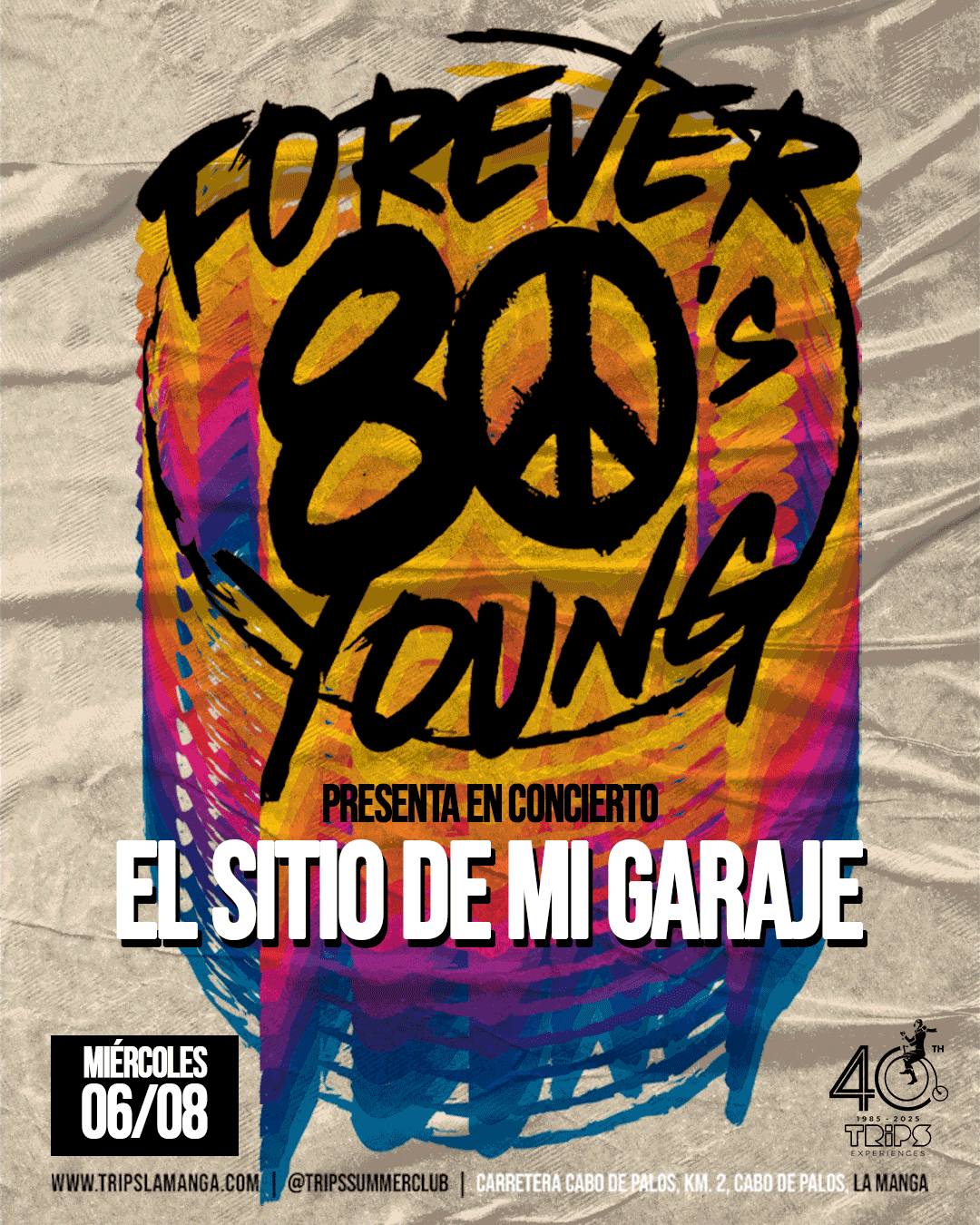 80's Forever Young con El Sitio de mi Garaje